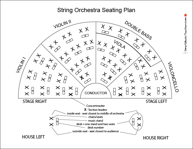 concert band seating chart template